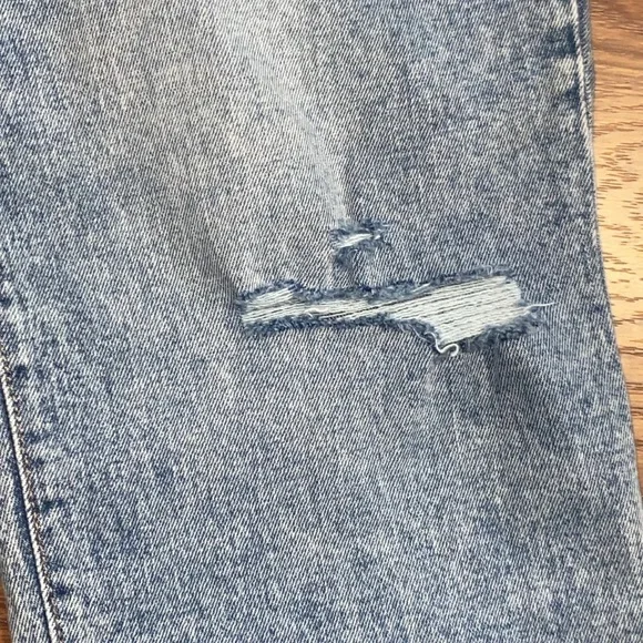Old navy high rise straight buttonfly jeans destroyed - Picture 6 of 7